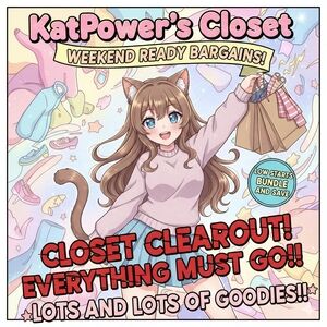 Closet Clearout! Everything Must Go!